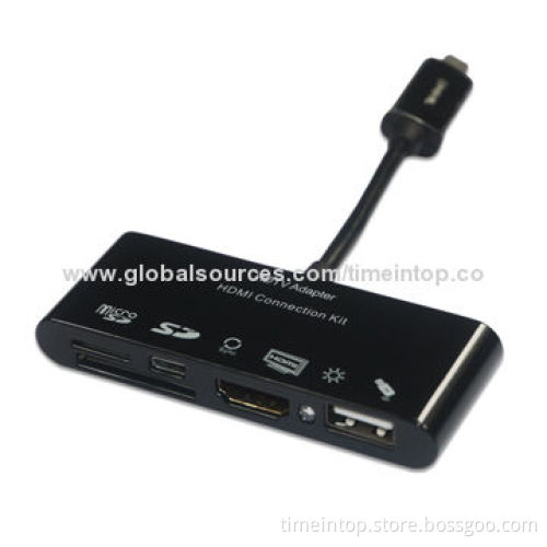 5-in-1 HDMI Multifunctional Connection Kit for Galaxy Note2/3, Galaxy S3/4